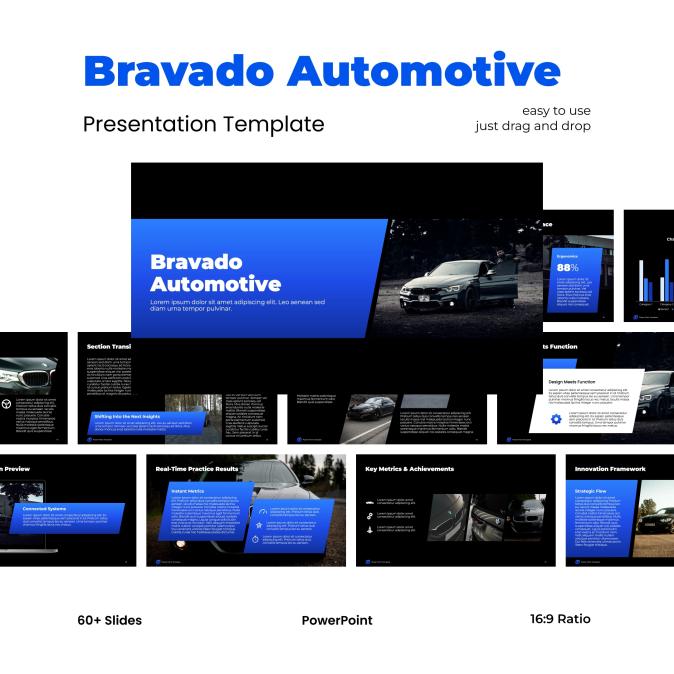 Bravado | Automotive Presentation Template