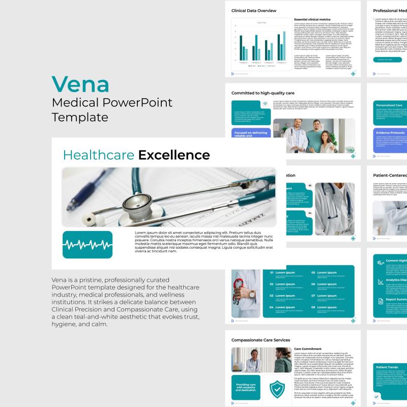 Vena | Medical Presentation Template - Main Preview